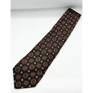 Robert Talbott vintage silk Carmel valley Print Tie necktie